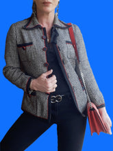 Charger l'image dans la galerie, Veste vintage Carla - Pierre Balmain. Pied-de-poule. Taille S, 36, 38