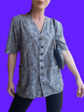 Charger l'image dans la galerie, Blazer vintage Nina - Anges musiciens. Taille L, 40, 42