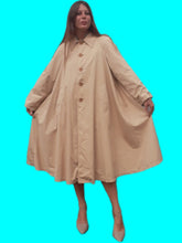 Charger l'image dans la galerie, Trench-Coat vintage Kamélia - Coupe Oversize. Beige. Taille M, 38, 40