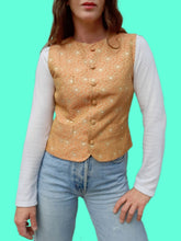 Charger l'image dans la galerie, Gilet "Seconde" Mila - Orange. Etro Milano. Taille S, 36, 38.