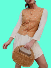 Charger l'image dans la galerie, Gilet "Seconde" Mila - Orange. Etro Milano. Taille S, 36, 38.