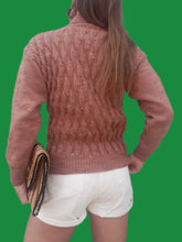 Charger l'image dans la galerie, Pull vintage Vanessa - Grosses mailles. Taille S, 36, 38