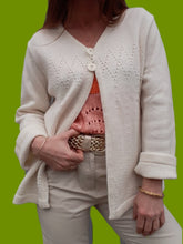 Charger l'image dans la galerie, Cardigan vintage Tiana - Jamais sans mon Damart ! Taille M, 38, 40. Fabriqué en France