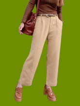 Charger l'image dans la galerie, Pantalon vintage Amandine - Beige. Taille XL, 42, 44. Yves Saint Laurent. Made in France