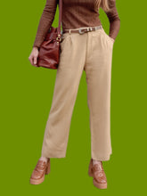 Charger l'image dans la galerie, Pantalon vintage Amandine - Beige. Taille XL, 42, 44. Yves Saint Laurent. Made in France