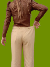 Charger l'image dans la galerie, Pantalon vintage Amandine - Beige. Taille XL, 42, 44. Yves Saint Laurent. Made in France