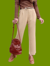 Charger l'image dans la galerie, Pantalon vintage Amandine - Beige. Taille XL, 42, 44. Yves Saint Laurent. Made in France