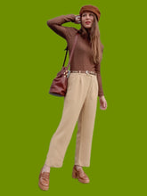 Charger l'image dans la galerie, Pantalon vintage Amandine - Beige. Taille XL, 42, 44. Yves Saint Laurent. Made in France