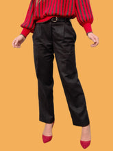 Charger l'image dans la galerie, Pantalon vintage Ariane - Gris anthracite. Cacharel. Taille L, 40, 42. Made in France.