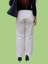 Charger l'image dans la galerie, Pantalon marin vintage Marina - Coton - A pont. Taille M, 38, 40. Made in France