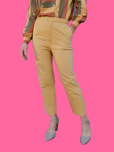 Charger l'image dans la galerie, Pantalon vintage Soline - Moutarde. Taille M, 38, 40. Fabriqué en France