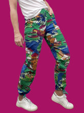 Charger l'image dans la galerie, Pantalon vintage Stella - Imprimés fantaisie. Taille S, 36, 38