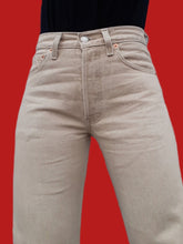 Charger l'image dans la galerie, Jean Levi's 501. Coton Beige. Taille S, 36, 38. W28 L34.