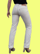 Charger l'image dans la galerie, Jean Levi's 501 XX Sandra - Coton Blanc cassé. Taille S, 36, 38. W29 L34