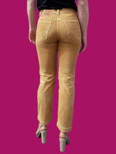 Charger l'image dans la galerie, Jean Levi's 631 Marcia - Velours côtelé moutarde. Made in France. Taille S, 36, 38. W30 L36