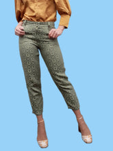 Charger l'image dans la galerie, Pantalon Solange - Broderies dorées. Taille S, 36, 38