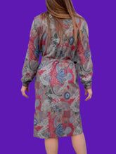 Charger l'image dans la galerie, Robe vintage Cassie - Boutonnage asymétrique. Taille M, 38, 40. Marcelle Griffon