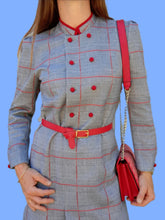 Charger l'image dans la galerie, Robe vintage Magda - Double boutonnage. Taille S, 36, 38. Fabriqué en France.