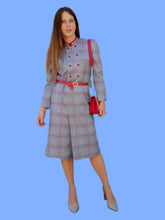 Charger l'image dans la galerie, Robe vintage Magda - Double boutonnage. Taille S, 36, 38. Fabriqué en France.