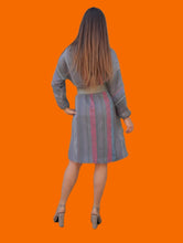 Charger l'image dans la galerie, Robe vintage Dahlia - Noeud au col. Taille M, 38, 40