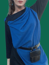 Charger l'image dans la galerie, Robe vintage Aloïse - Color block. Taille M, 38, 40. Fabriqué en France