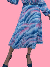 Charger l'image dans la galerie, Robe vintage Clarisse - Plis Soleil. Taille M, 38, 40. Fink Modell.