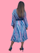 Charger l'image dans la galerie, Robe vintage Clarisse - Plis Soleil. Taille M, 38, 40. Fink Modell.