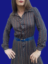 Charger l'image dans la galerie, Robe vintage Clothilde - Motifs paisley. Taille S, 36, 38