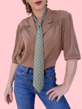 Charger l'image dans la galerie, Cravate Hermès Paris. 100 % soie. WWF pandas. Made in France.