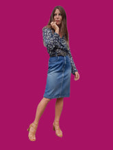 Charger l'image dans la galerie, Jupe en jean vintage Anita - Coupe crayon en Denim. Taille M, 38, 40. Général Company.