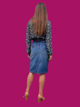 Charger l'image dans la galerie, Jupe en jean vintage Anita - Coupe crayon en Denim. Taille M, 38, 40. Général Company.
