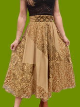 Charger l'image dans la galerie, Jupe vintage Pénélope - Jupon bohème. Taille S, 36, 38. G Vergnaud. Made in France.