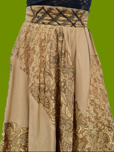 Charger l'image dans la galerie, Jupe vintage Pénélope - Jupon bohème. Taille S, 36, 38. G Vergnaud. Made in France.