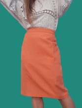 Charger l'image dans la galerie, Jupe vintage Toinette - Saumon. Taille XL, 42, 44