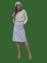 Charger l'image dans la galerie, Jupe vintage Suzie - Coupe portefeuille. Taille S, 36, 38