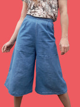 Charger l'image dans la galerie, Jupe Culotte Kaitlyn - En jean. Taille S, 36, 38. Coton