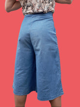 Charger l'image dans la galerie, Jupe Culotte Kaitlyn - En jean. Taille S, 36, 38. Coton