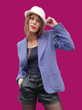 Charger l'image dans la galerie, Chapeau vintage Émeline - Angora et laine blanc. Made in France.