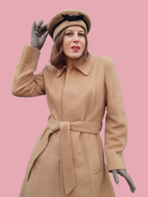 Charger l'image dans la galerie, Chapeau vintage Lucie - Béret à cabillou beige en pure laine vierge. Missouri. Made in France.