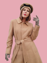 Charger l'image dans la galerie, Chapeau vintage Lucie - Béret à cabillou beige en pure laine vierge. Missouri. Made in France.