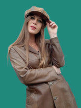 Charger l'image dans la galerie, Chapeau vintage Amandine - Casquette gavroche fantaisie avec visière.