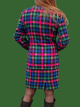 Charger l'image dans la galerie, Ensemble vintage Amelle - veste et jupe crayon colorés. Taille M, 38, 40. Donna Di Cuori