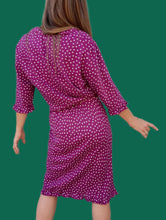 Charger l'image dans la galerie, Ensemble vintage Charlotte - Chemise et jupe à pois. Taille M, 38, 40. S de Style.