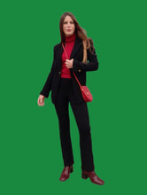 Charger l'image dans la galerie, Ensemble "Seconde" Nana - Blazer et pantalon noirs Bazar de Christian Lacroix. Taille S, 36, 38. Made in France.