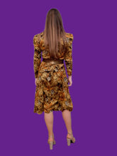 Charger l'image dans la galerie, Ensemble vintage Suzie - Chemisier et jupe fluide. Taille L, 40, 42. Made in France