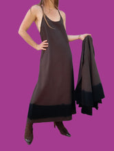 Charger l'image dans la galerie, Ensemble vintage Laly - Veste & robe longue effet tie-dye en laine. Taille XL, 42, 44