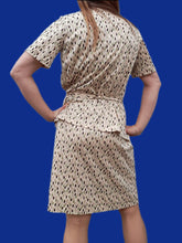 Charger l'image dans la galerie, Ensemble vintage Roxanne - Veste et robe trois trous. Taille M, 38, 40. Bragard. Made in France