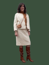 Charger l'image dans la galerie, Ensemble vintage Juliana - Tissus texturé. Taille XXL, 46, 48. Fabriqué en France