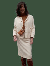 Charger l'image dans la galerie, Ensemble vintage Juliana - Tissus texturé. Taille XXL, 46, 48. Fabriqué en France