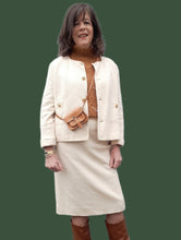 Charger l'image dans la galerie, Ensemble vintage Juliana - Tissus texturé. Taille XXL, 46, 48. Fabriqué en France